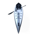 Outdoor Sports New Arrival V Bottom Folding Kayak Single Seat Portable Foldable Canoe Inflatable Solo Kayak For sale